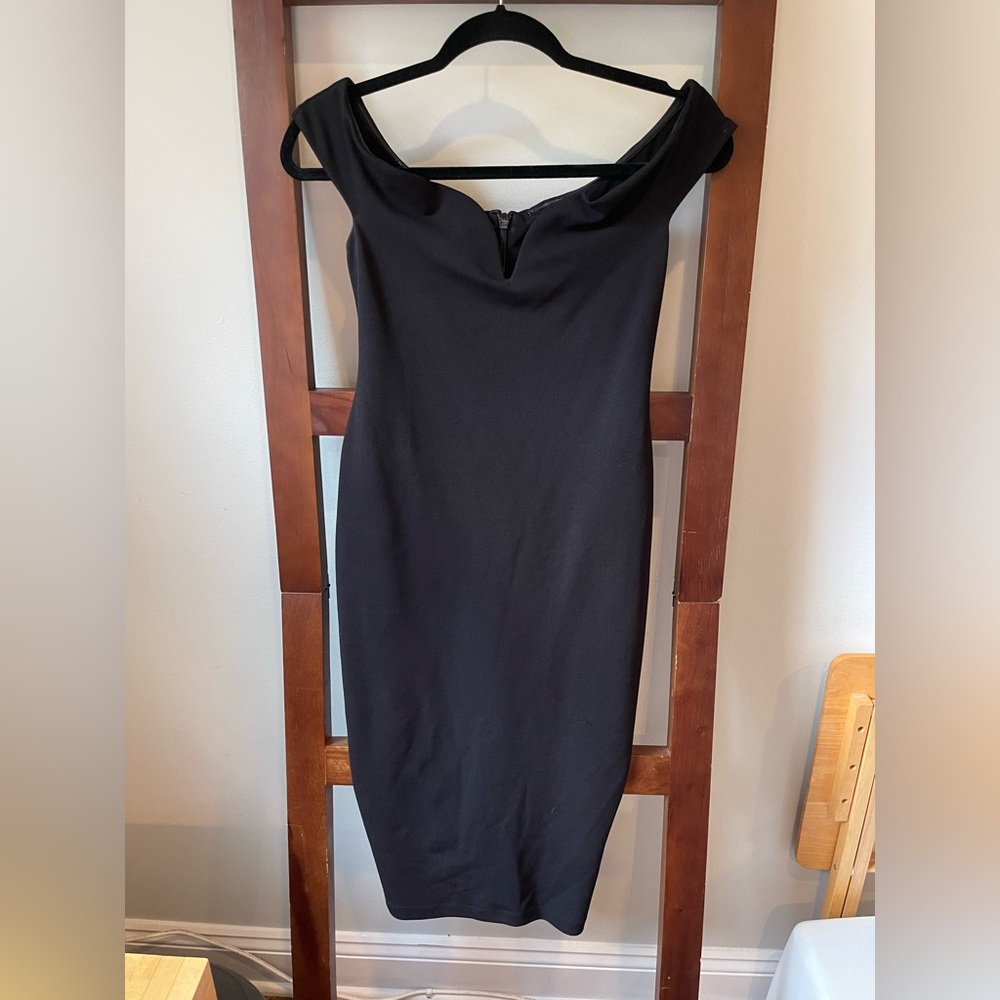 Nookie Black Strapless Dress